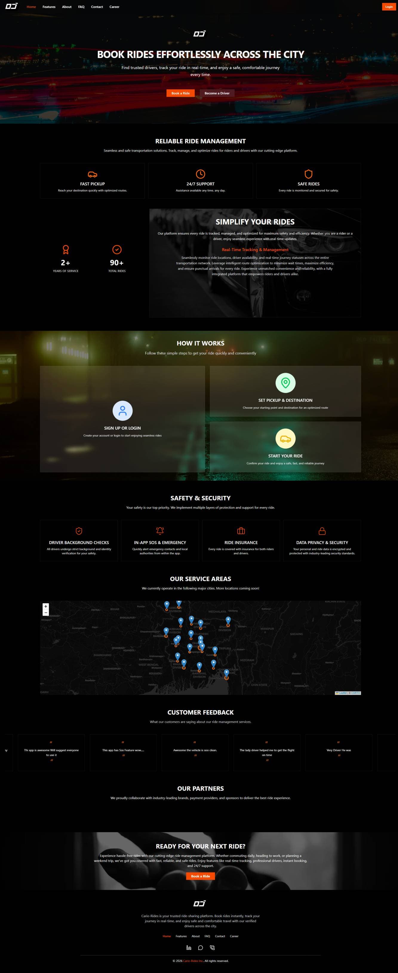 CARIO RIDES - RIDE MANAGMENT APP